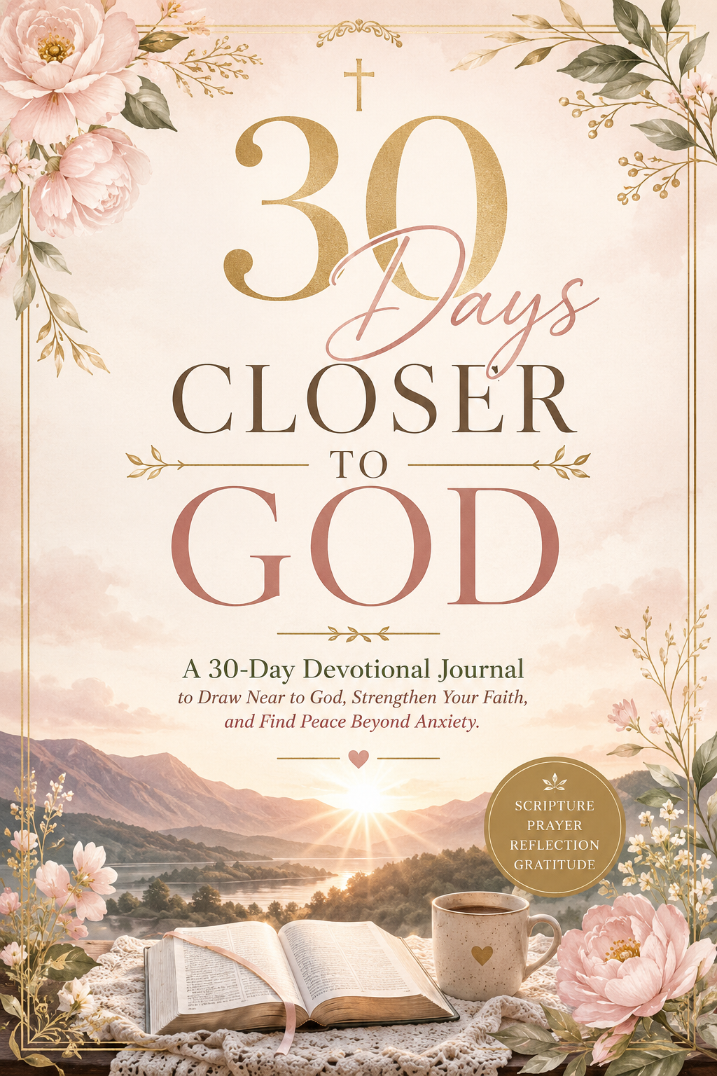 30 Days Closer to God- A Christian Challenge to Find Peace Beyond Anxiety.